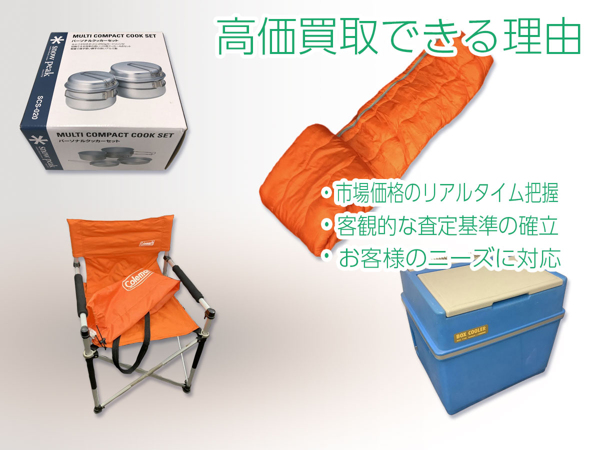 高価買取できる理由